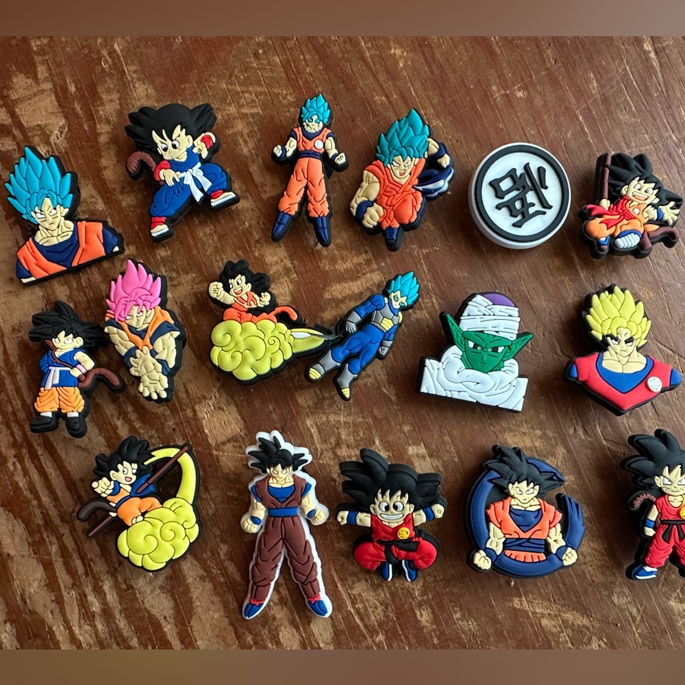 Dragon Ball Crocs Charms
